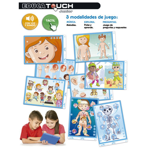 Spanish Educa Touch Junior Human Body