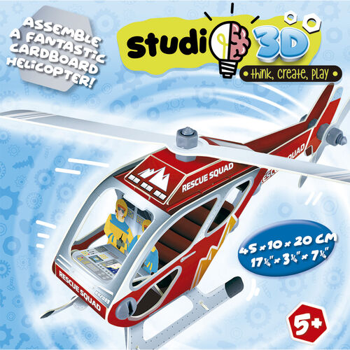 Studio 3D Helicoptero