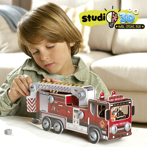 Studio 3D Fire truck