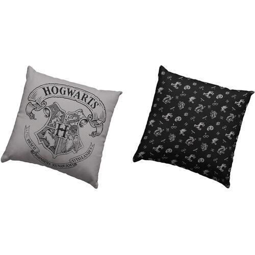 Harry Potter Hogwarts cushion double side
