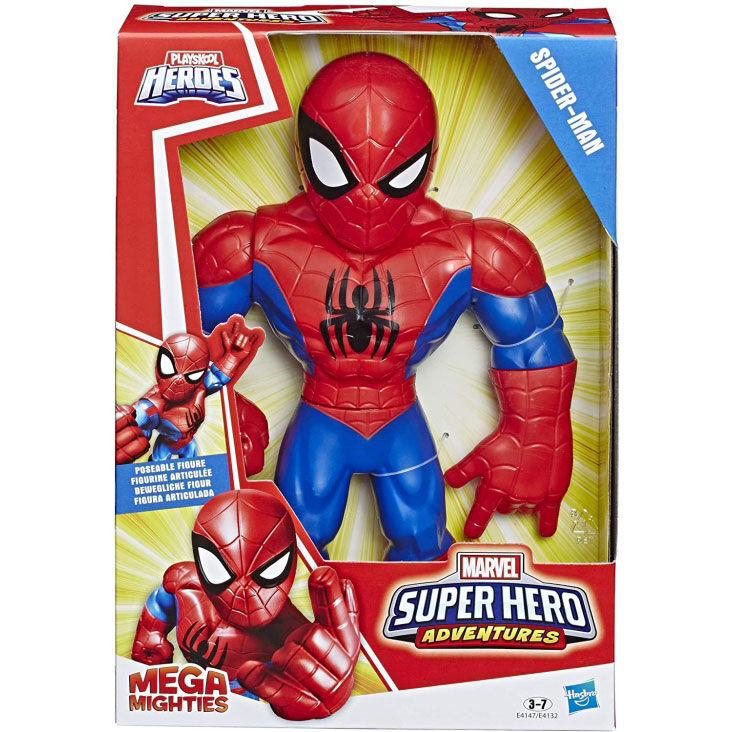 Figura Mega Mighties Spiderman Marvel 25cm