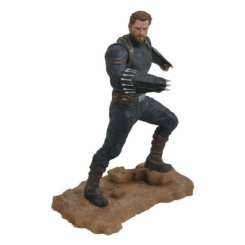 Estatua Capitan America Vengadores Avengers 3 Marvel 23cm