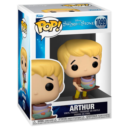 Figura POP Disney Merlin El Encantador Arthur