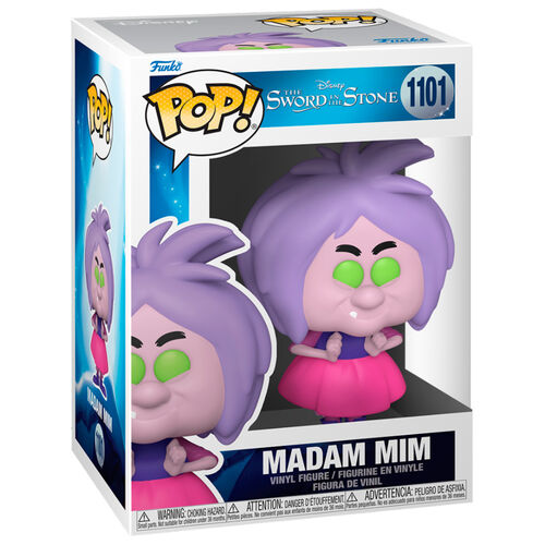 Figura POP Disney Merlin El Encantador Madam Mim