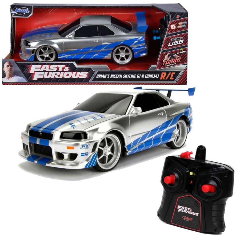 Fast and Furious Nissan Skyline GT-R 2002 radio controlled car
