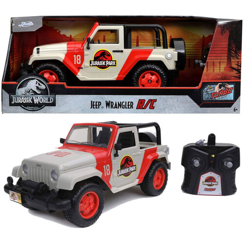 Jurassic Park Jeep Wrangler radio controlled car