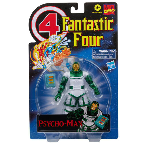 Figura Psycho Man 4 Fantasticos Marvel Vintage 15cm