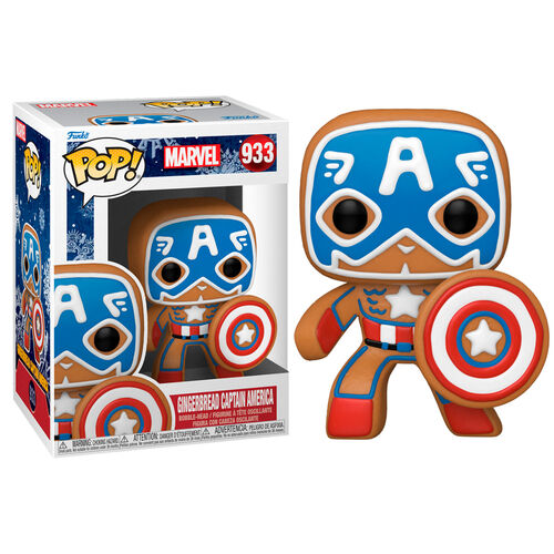 POP figure Marvel Holiday Captain America