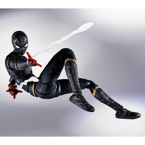 Marvel Spiderman Black and Gold Special Set S.H. Figuarts figure 15cm