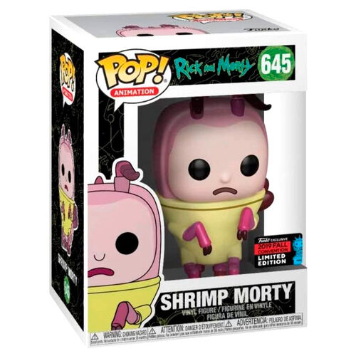 Figura POP Rick and Morty Shrimp Morty Exclusive