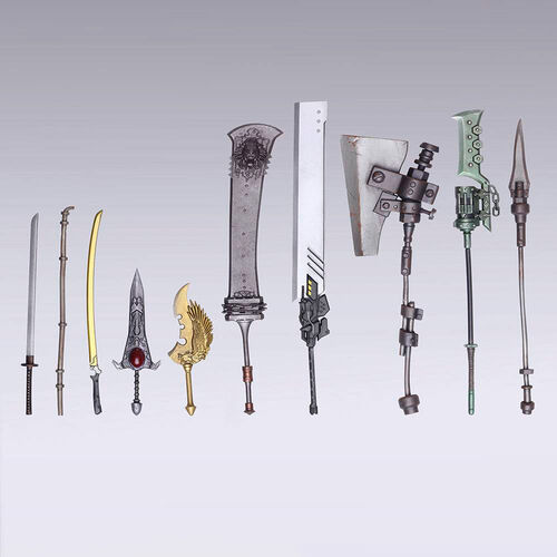 Pack de 10 accesorios para figuras Bring Arts Weapon Collection NieR Square Enix