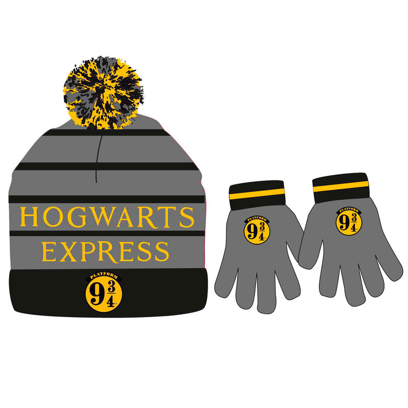Set gorro y guantes Hogwarts Express Harry Potter 5904009015940