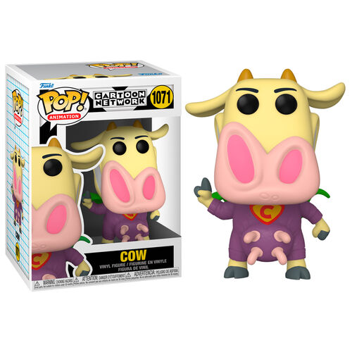 Figura POP Cartoon Network Cow and Chicken - Superhero Cow