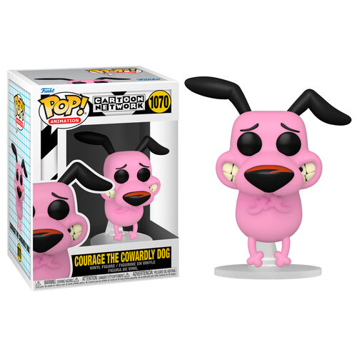 Figura POP Cartoon Network Courage - Courage the Cowardly Dog