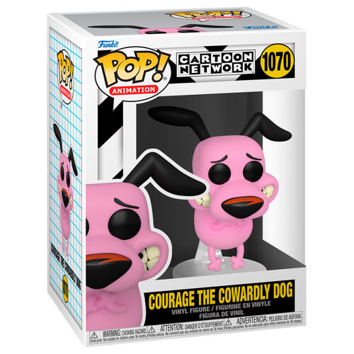 POP figure Cartoon Network Courage - Courage the Cowardly Dog