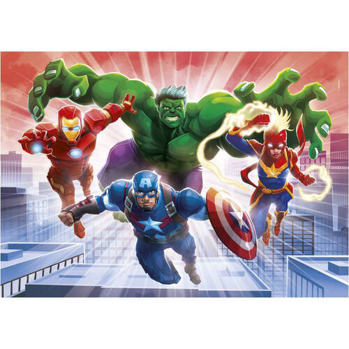 Marvel Avengers glowing puzzle 104pcs