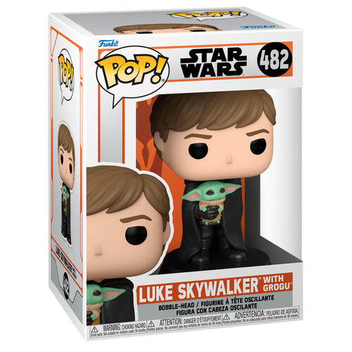 Figura POP Star Wars Mandalorian Luke with Child