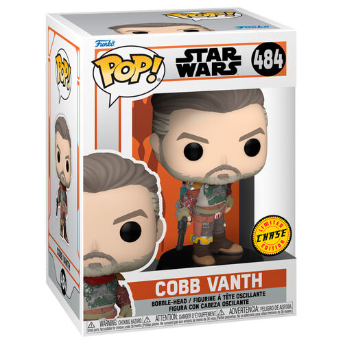 Figura POP Star Wars Mandalorian Marshal Cobb Vanth Chase