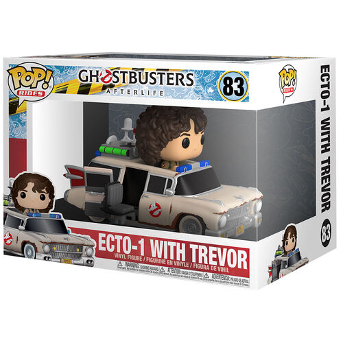 POP figure Ghostbusters Afterlife Rides Ecto 1 With Trevor