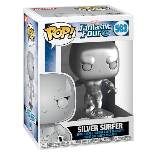 Figura POP Marvel Los 4 Fantasticos Silver Surfer