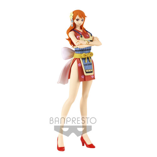 Figura Nami Wanokuni Style ver.A Glitter Glamours One Piece 25cm