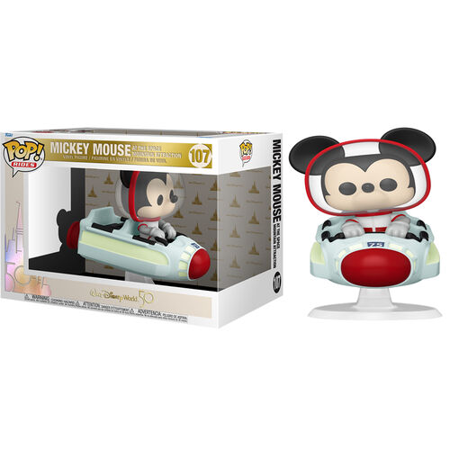 POP figure World 50th Mickey Mouse At The Space Mountain Attraction