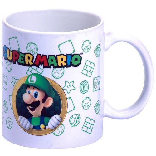 Nintendo Super Mario Bros Luigi Mug + Money box set
