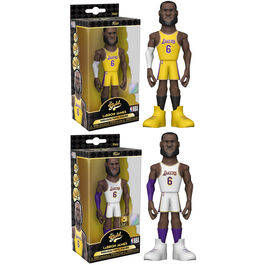 Caja figura Vinyl Gold NBA Lakers Lebron James 5 + 1 Chase
