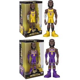 Caja figura Vinyl Gold NBA Lakers Lebron James 30cm 1+1 Chase