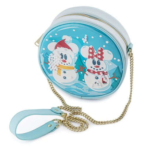 Loungefly Disney Snowman Mickey Minnie bag