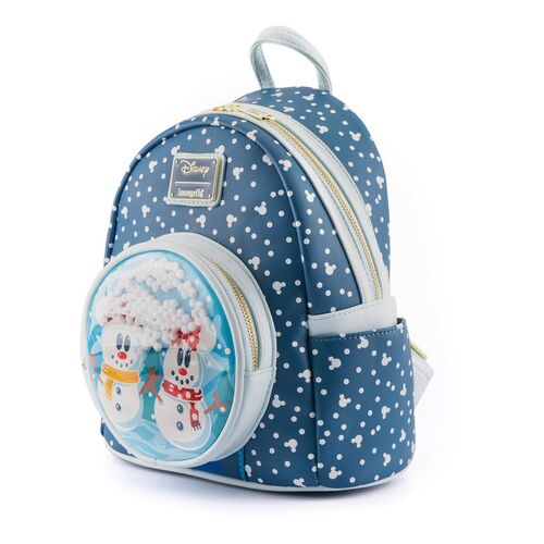 Loungefly Disney Snowman Mickey Minnie backpack  26cm