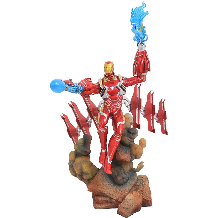 Figura diorama Iron Man MK50 Vengadores Infinity War 23cm