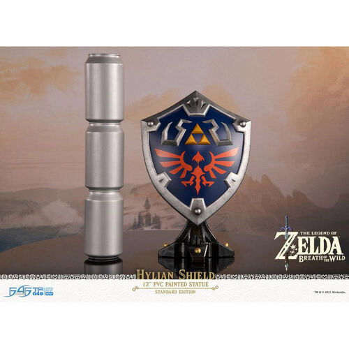 The Legend of Zelda Breath f the Wild Collector Edition Hylian Shield statue 29cm
