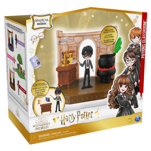 Diorama Magical Minis Aula de Pociones Harry Harry Potter Wizarding World
