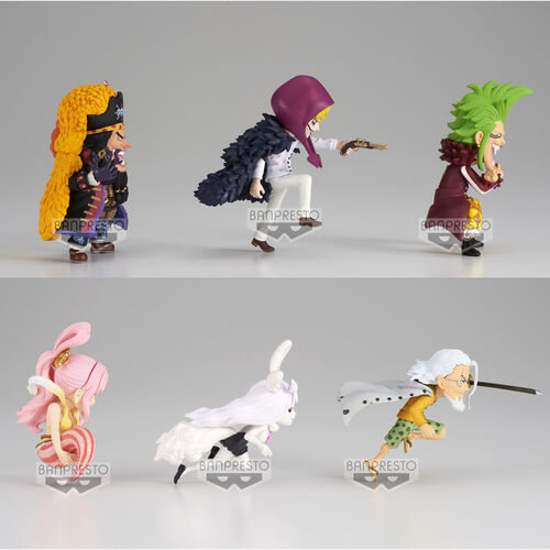 Pack 12 figuras World Collectable Landscapes vol.7 The Great Pirates 100 One Piece 7cm surtido