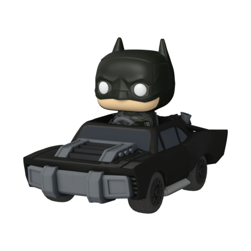 Figura POP Ride Movies DC Comics The Batman Batman in Batmobile