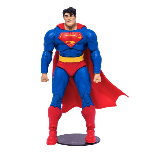 Figuras Superman + Armored Batman Multiverse DC Comics 18cm