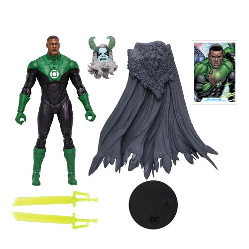 Figura John Stewart Green Lantern Multiverse DC Comics 18cm