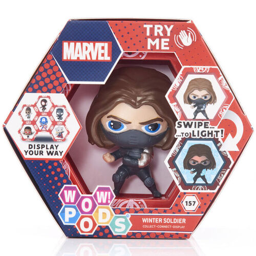 victory how to use petal WOW! POD Marvel Winter Soldier led figure