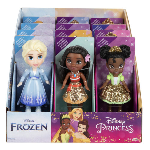 Mini Mueca Princesas Disney 8cm surtido