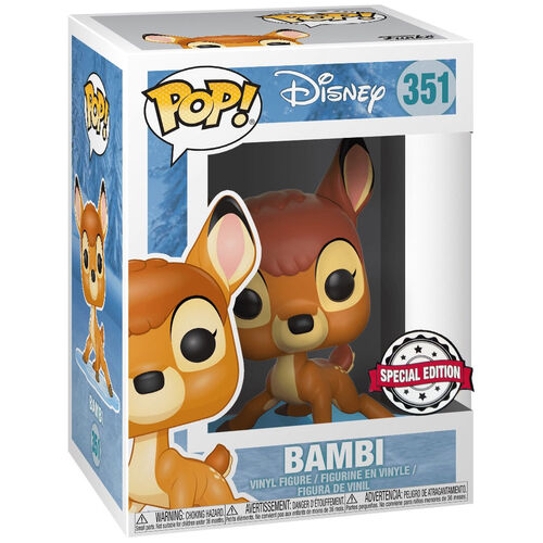 Figura POP Bambi Snowflake Mountain Disney Exclusive