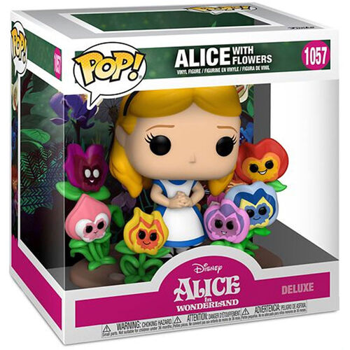 Figura POP Disney Alicia en el Pais de las Maravillas 70th Alice with Flowers