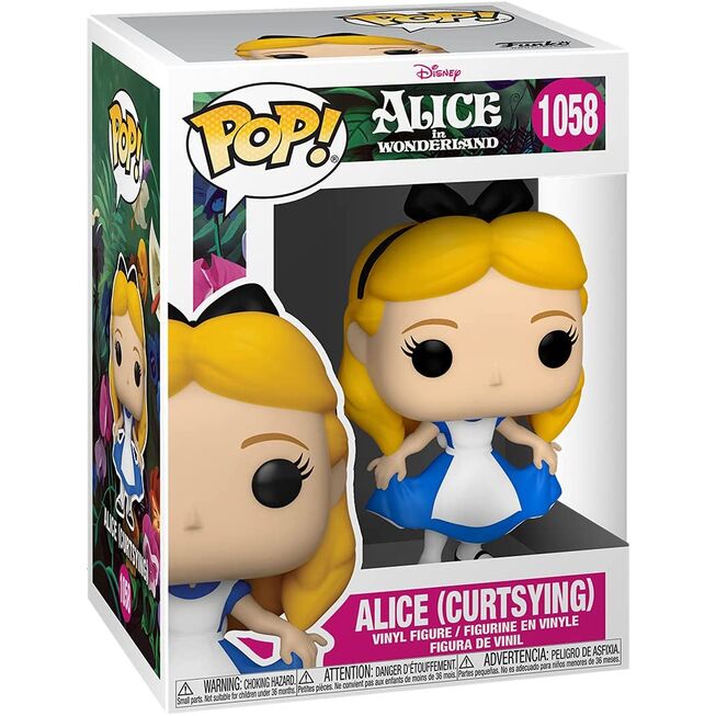 Figura POP Disney Alicia en el Pais de las Maravillas 70th Alice Curtsying