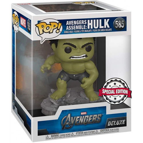POP figure Deluxe Avengers Hulk Assemble Exclusive