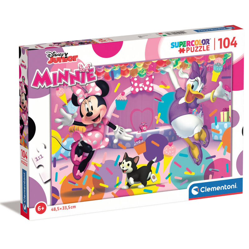 27953 Minnie Mouse Clementoni Kinderpuzzle 104 Teile Disney 