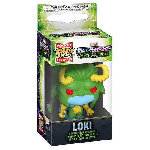 Llavero Pocket POP Marvel Monster Hunters Loki