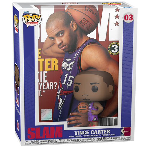 POP figure Magazine Covers NBA Slam Vince Carter