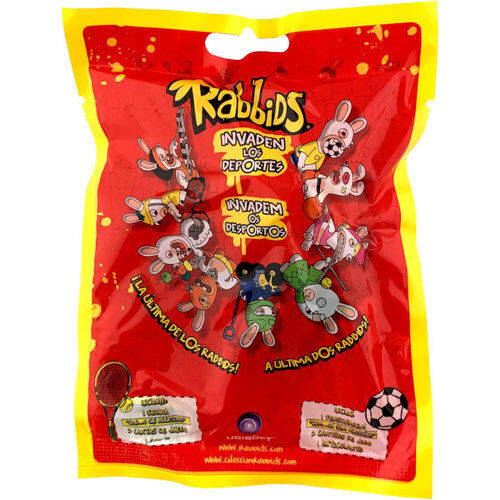 Display 30 Envelopes Rabbids invade the sports assorted figurine