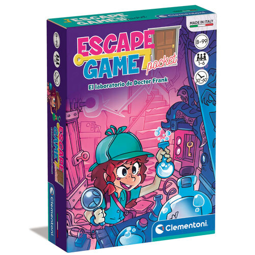 Spanish Escape Room Laboratory game