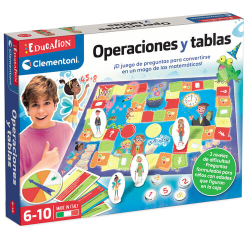 Aprende Operaciones y Tablas Español